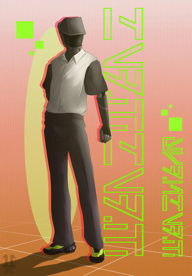 Vapourwave Casual Piece